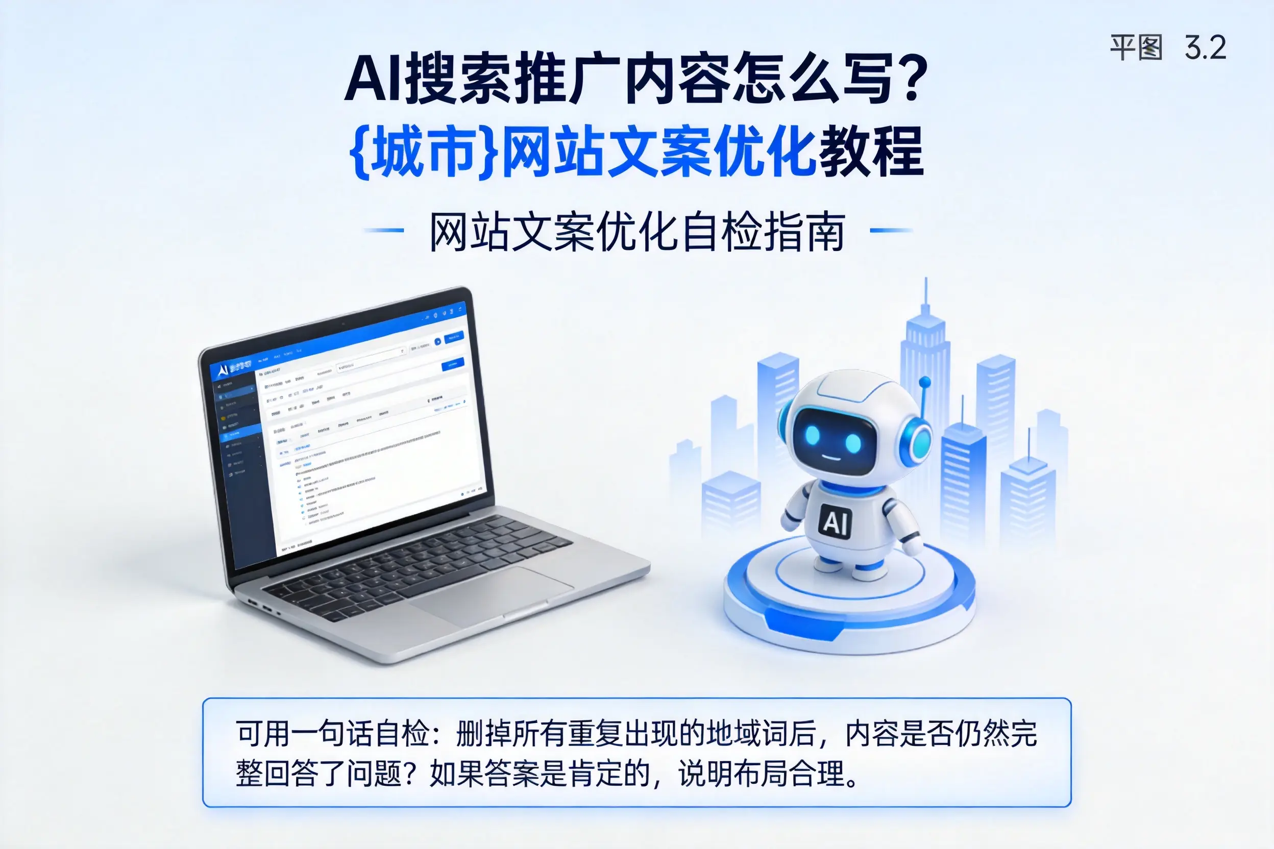 AI搜索推广内容怎么写？德阳网站文案优化教程