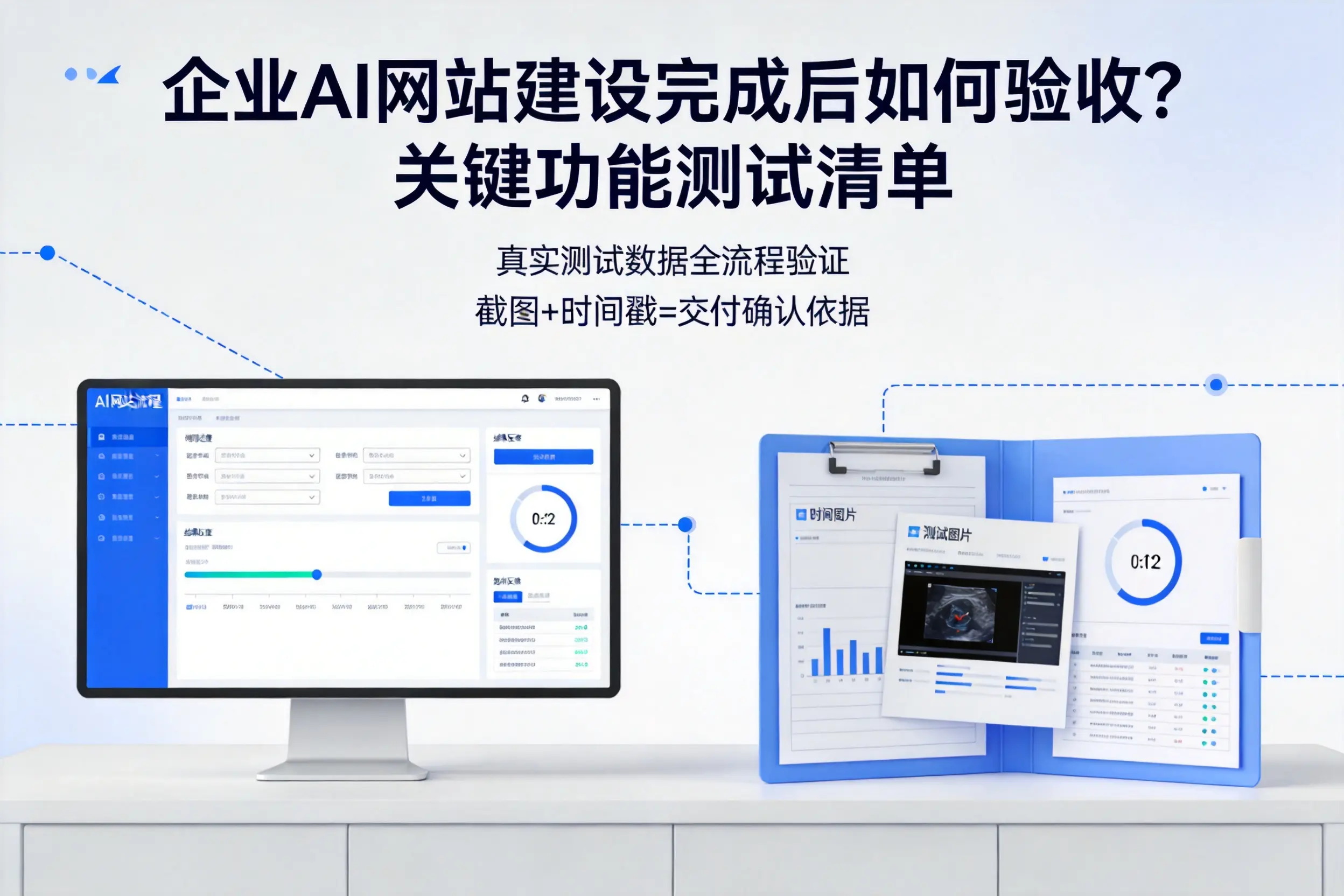 德阳企业AI网站建设完成后如何验收？关键功能测试清单